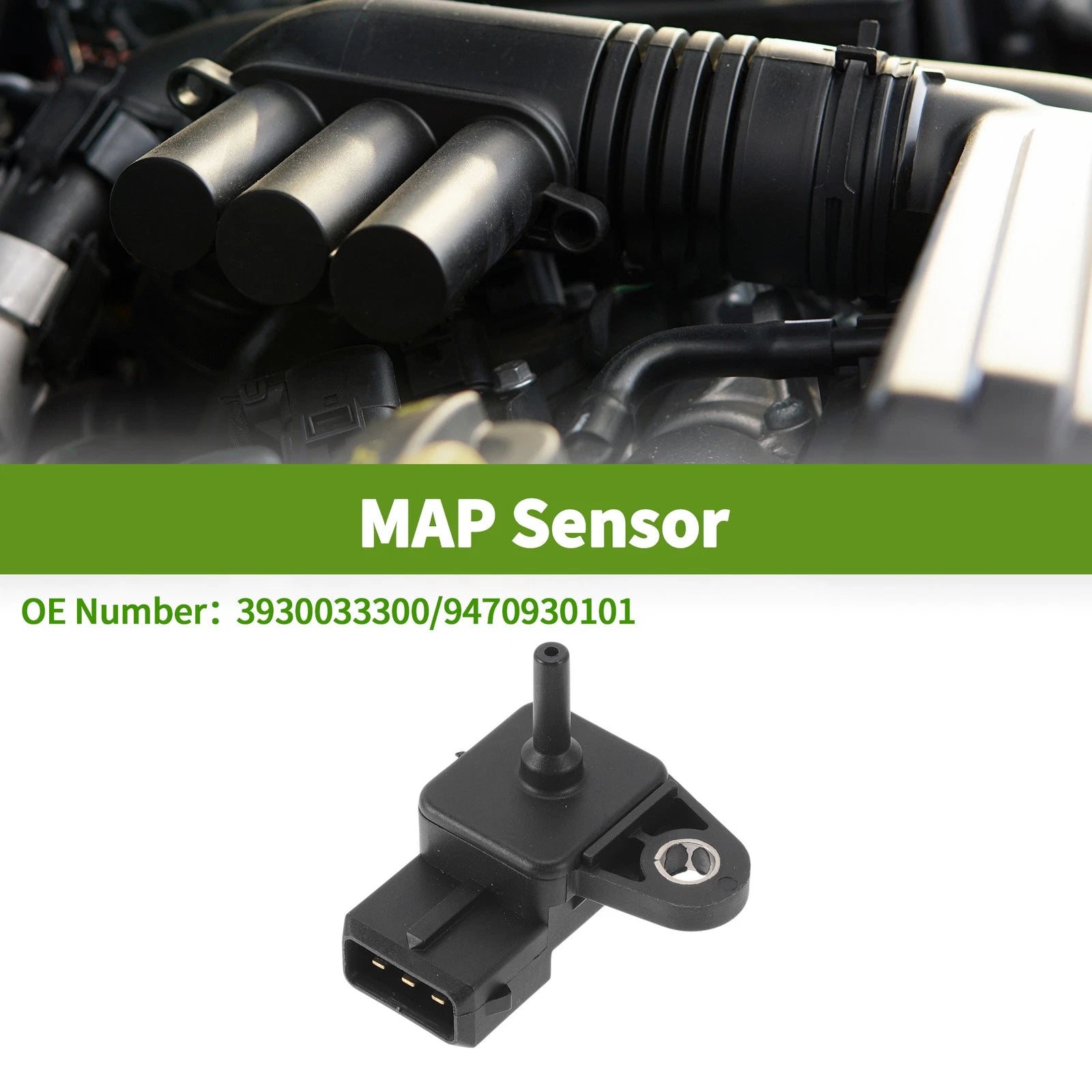 Manifold Absolute Pressure Sensor for Hyundai Azera (2011–2014) No.3930033300