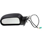 Power Mirror for GMC Envoy (2006–2009) Left Black Manual Folding