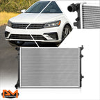 Aluminum Core Cooling Radiator DPI-2964 for Audi A3 TT Quattro (2006–2009) & VW EOS Passat (2007–2018)