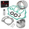 ENGINE REBUILD PISTON KIT RINGS GASKET SEAL for KAWASAKI MULE