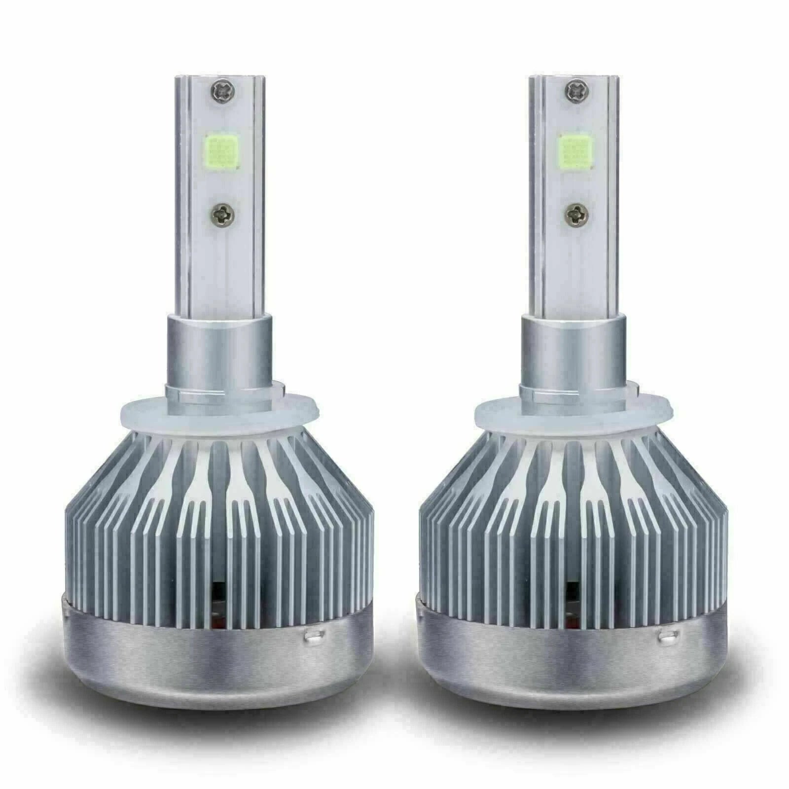8000K Ice Blue LED Headlight Bulbs for Ford F-150 (2015-2020)
