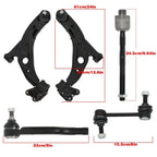 Set of 2 Front Lower Control Arms for Ford Edge Lincoln MKX (2007–2014)