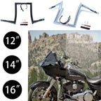 Prewired Ape Hanger 32mm Handlebar for Harley Road Glide (2015) 12" 14" 16"