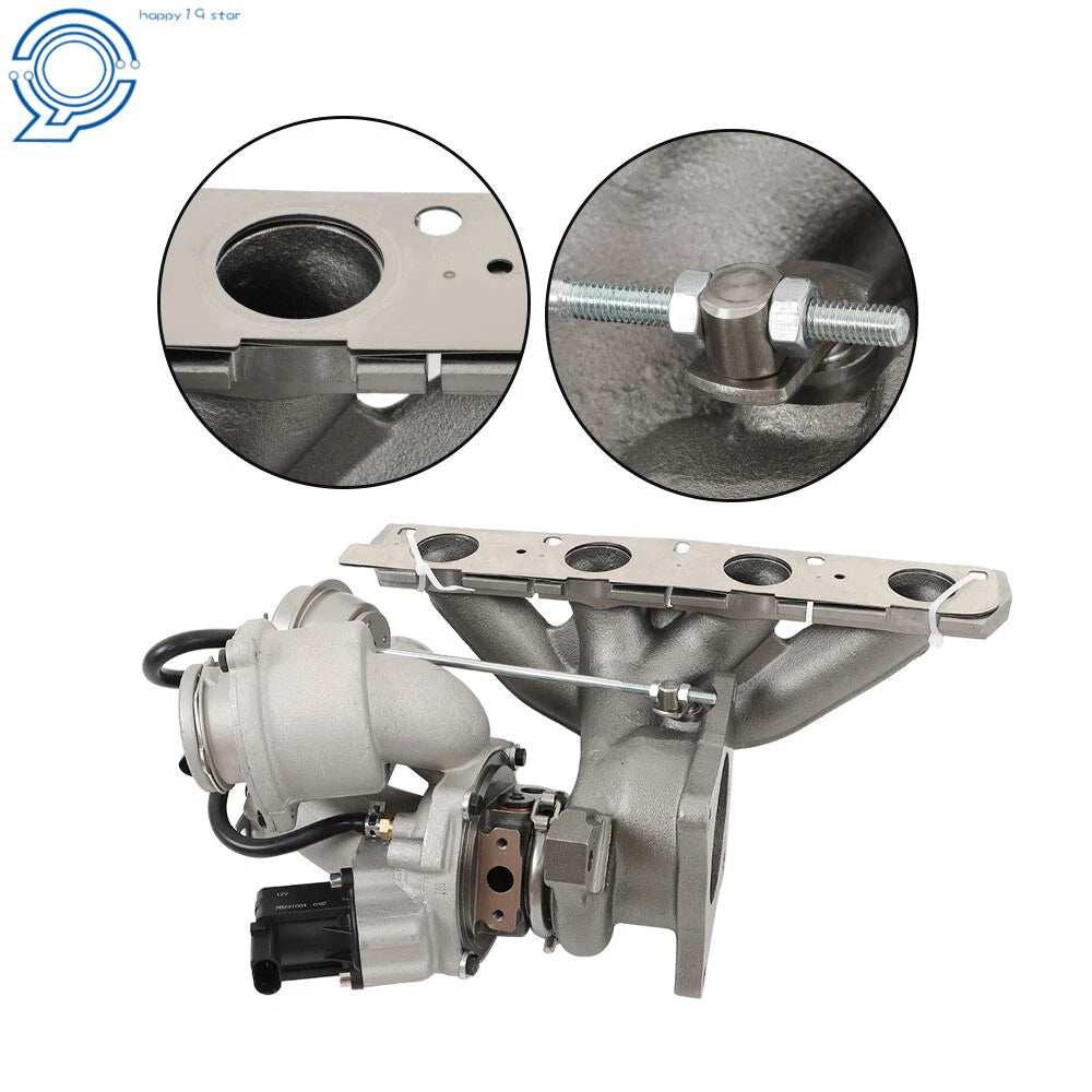 Turbocharger for Audi A3, VW Eos (2006–2012) 2.0L K03 with Gasket