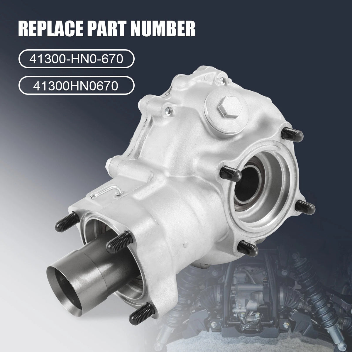 Complete Rear Differential for Honda