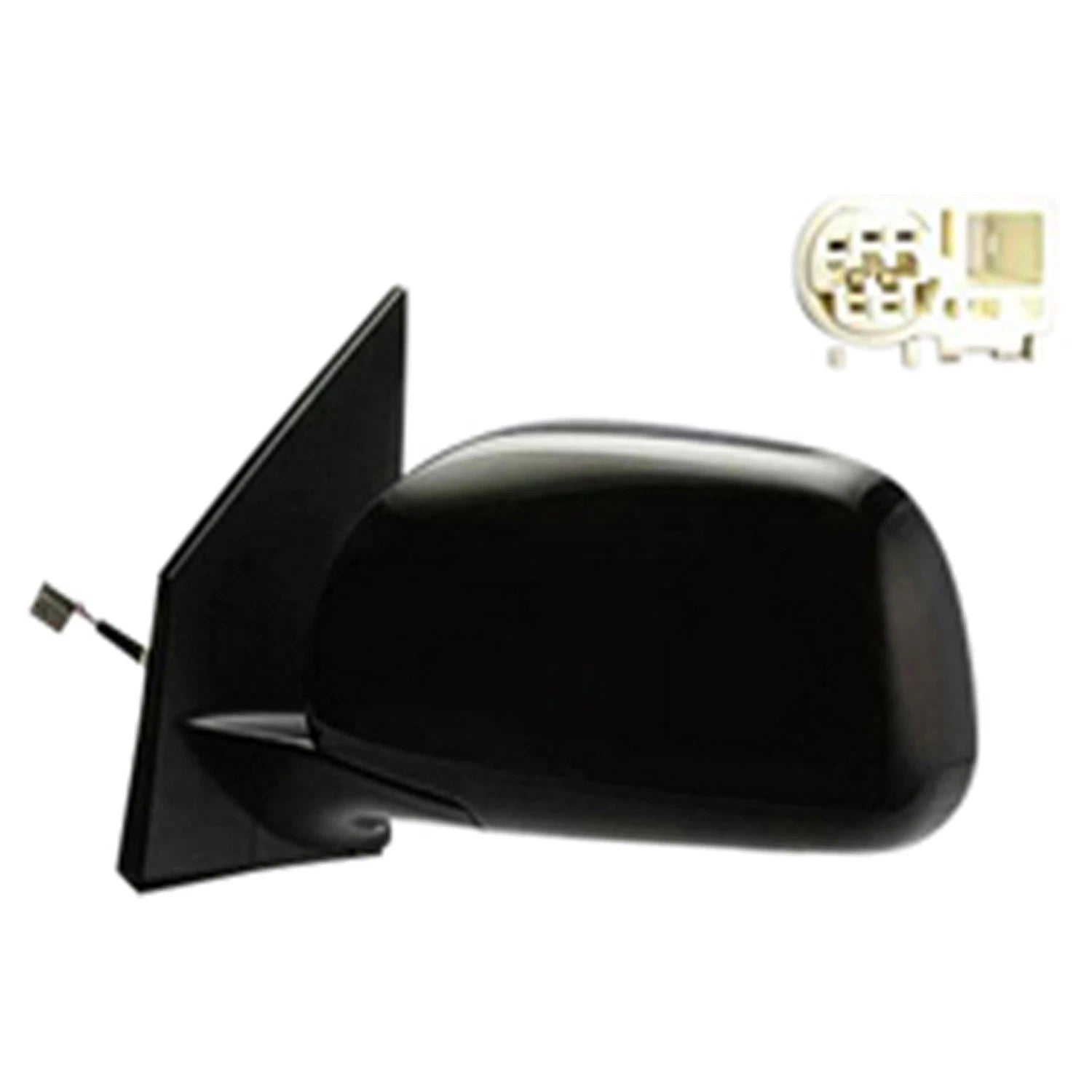 Driver Power Door Mirror Replacement Textured for Toyota Land Cruiser (2008–2015)