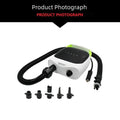 12 Volt Electric Air Pump for Inflatable Kayak Paddle Board Tent Bed