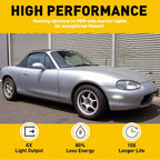 Clear Front and Rear Side Marker Lights for Mazda Miata MX-5 (1990–2005)