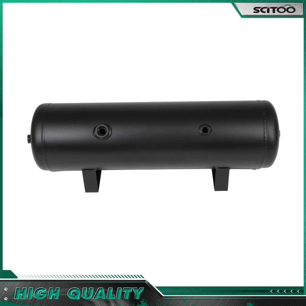 Air Ride Suspension 7-Port 3 Gallon Air Tank for Train Horns Compressor