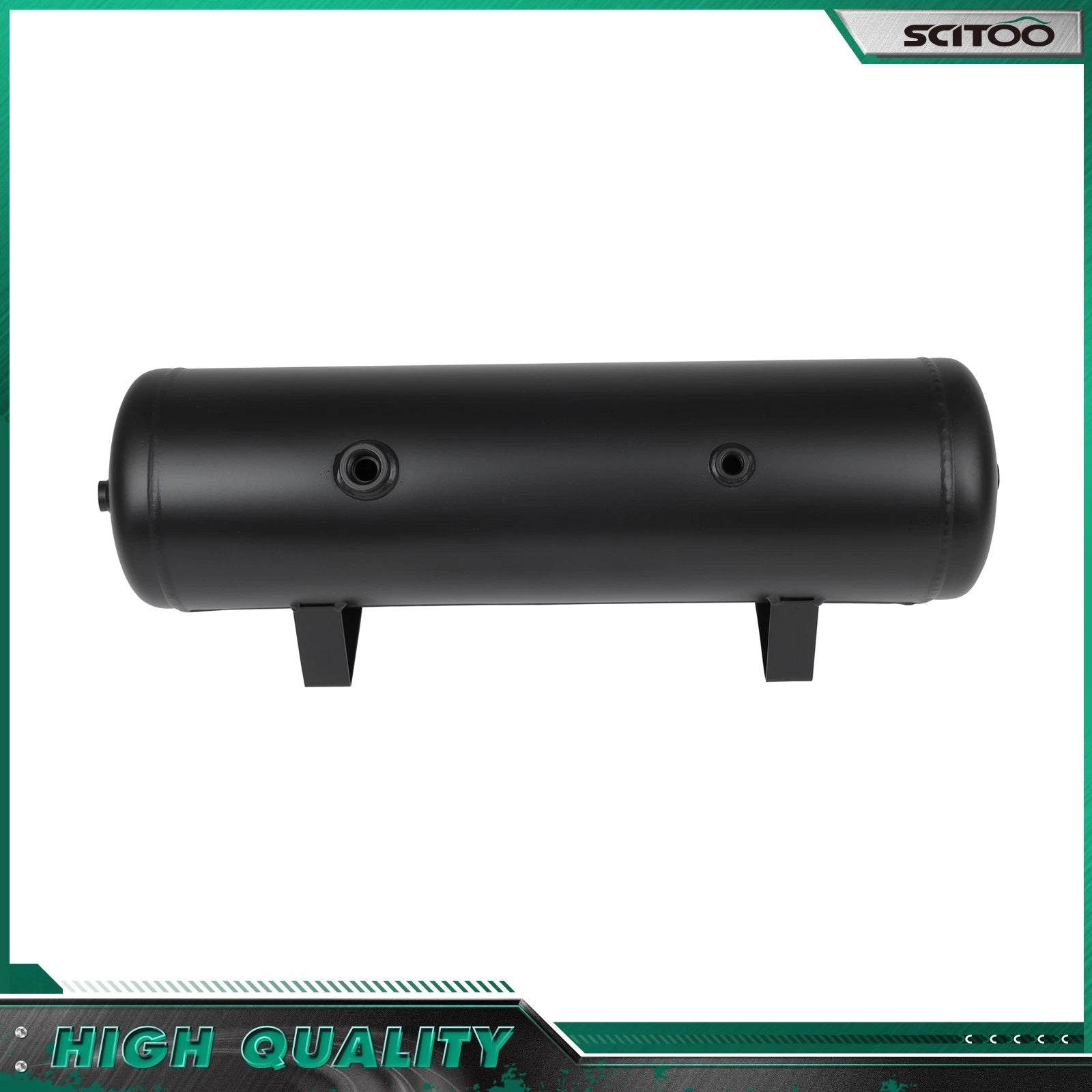 Air Ride Suspension 7-Port 3 Gallon Air Tank for Train Horns Compressor