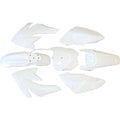 White Plastics Guard Fairing Fender Kit for CRF70 150cc 160cc Dirt Bike
