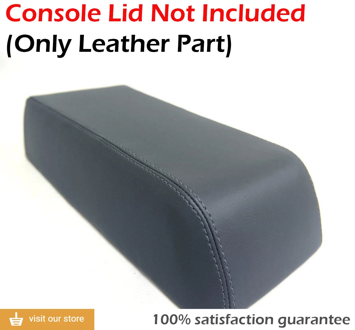 Leather Synthetic Console Armrest Cover for Mitsubishi Eclipse (1990–1994)