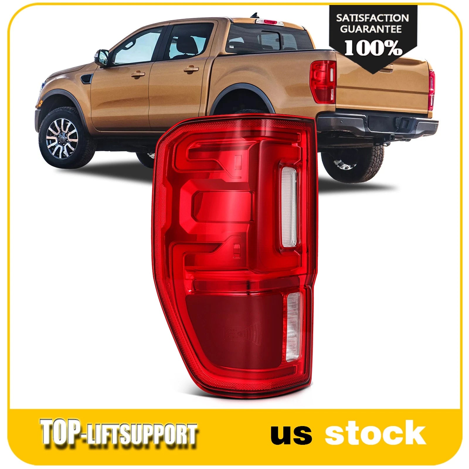 LED Tail Light Assembly for Ford Ranger (2019–2023)