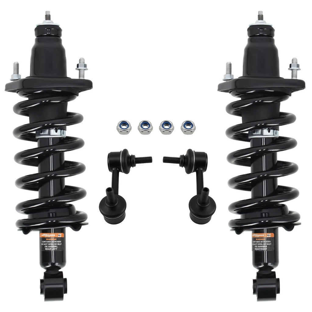 Set of 4 Rear Struts Coil Spring Sway Bar for Honda CR-V (2007–2011)
