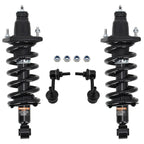 Set of 4 Rear Struts Coil Spring Sway Bar for Honda CR-V (2007–2011)