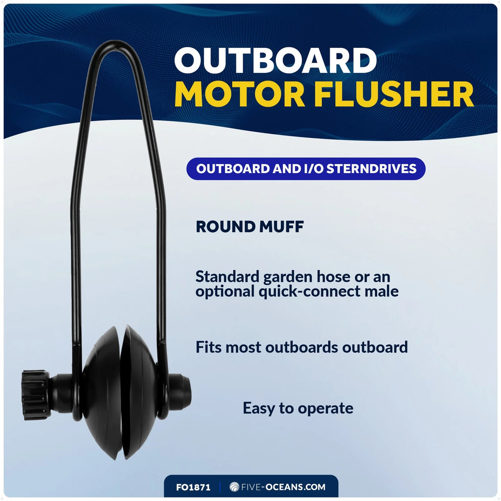 Outboard Motor Muffs for Universal Outboard Motors (PVC Round)