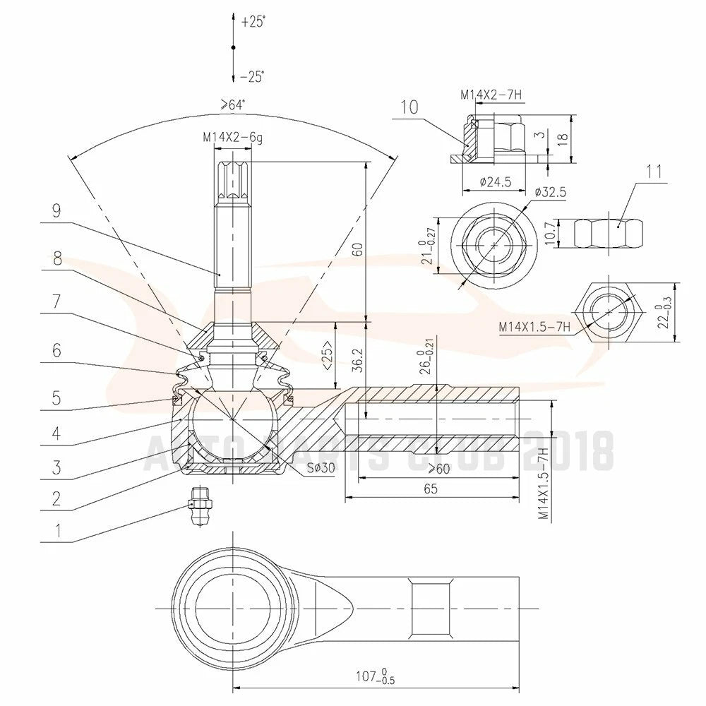 Complete Front Suspension Kit for Ford Freestyle/Five Hundred (2005–2007)