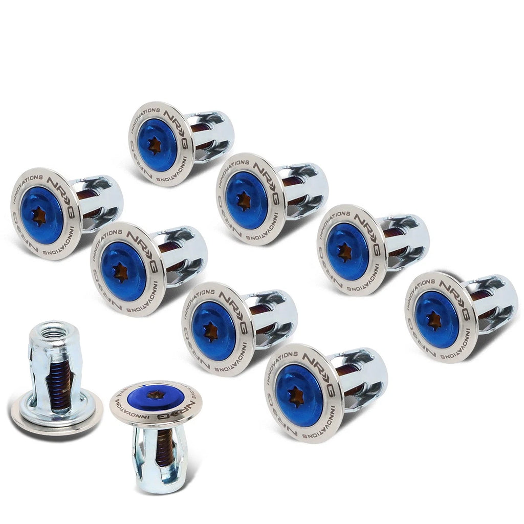 10-Piece Fender Washer Dress Up Kit for NRG Innovations (FW-200ST)