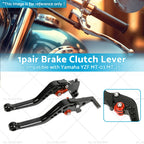 CNC Short Clutch Brake Levers for Yamaha YZF R3 R25 MT03 MT25 (2014–2021)