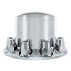 Axle Covers Front Rear Kit with Chrome Hubcaps for Ford F Series (1990–2024)
