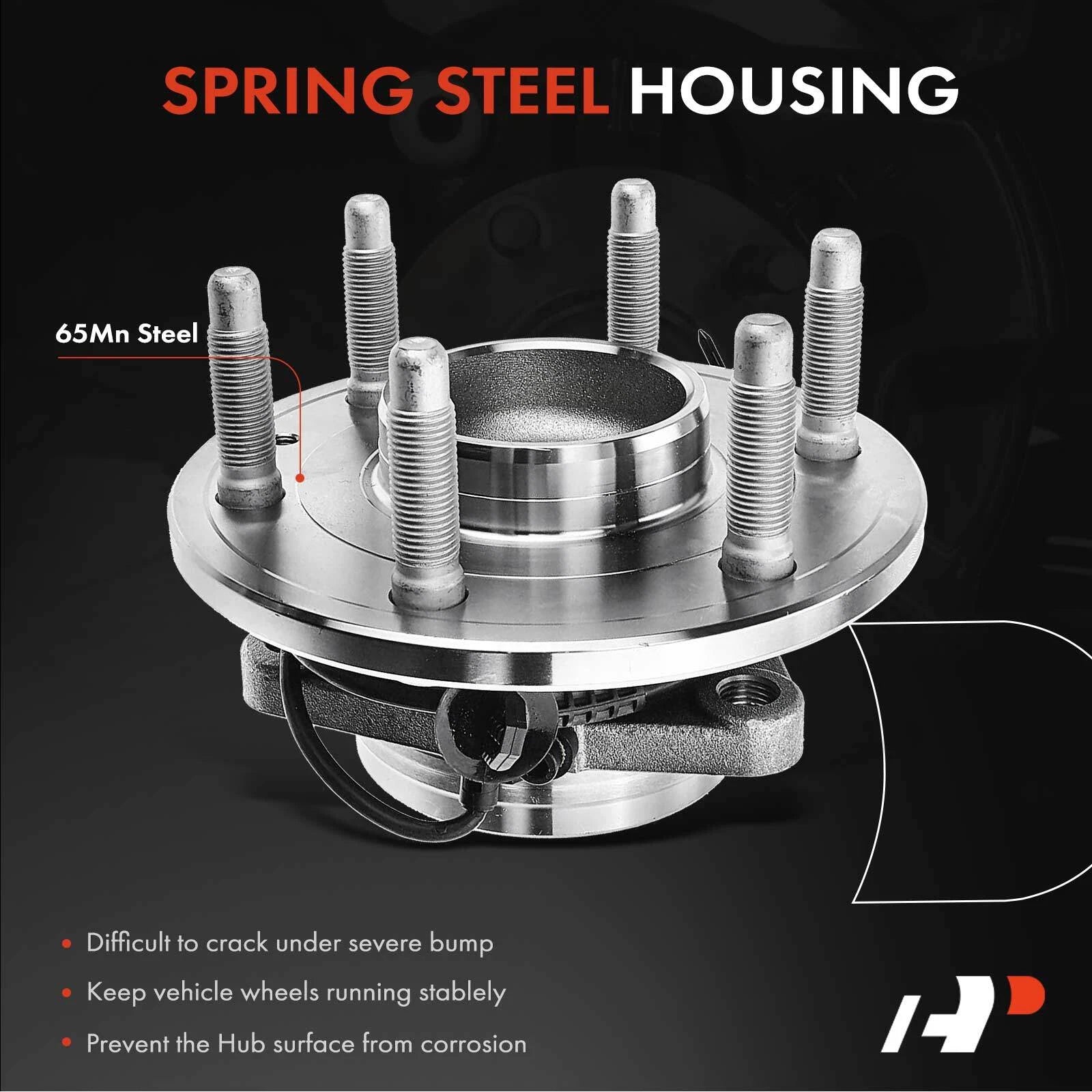 Front Wheel Hub & Bearing Assembly for Chevrolet Silverado 1500 (2007â2018)