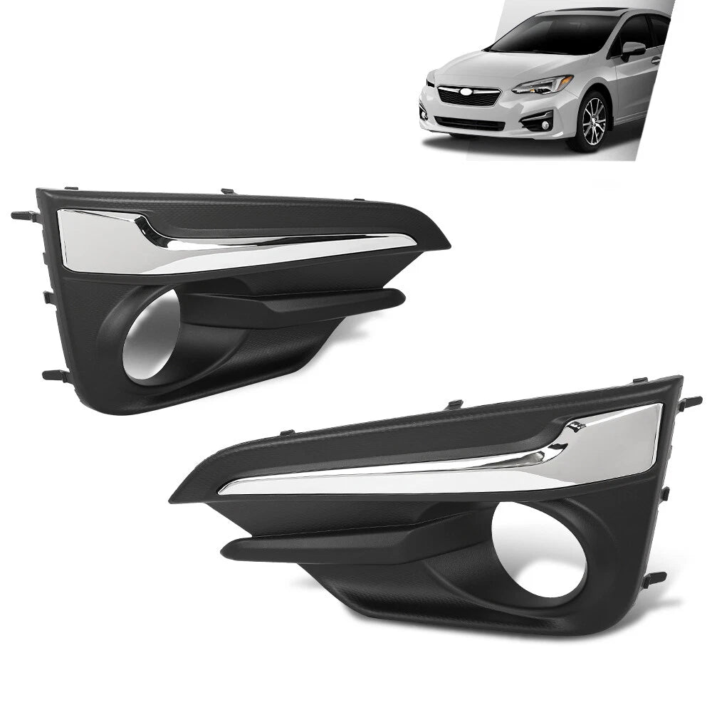 Fog Light Bezel Trim for Subaru Impreza (2017–2019) Left & Right Side
