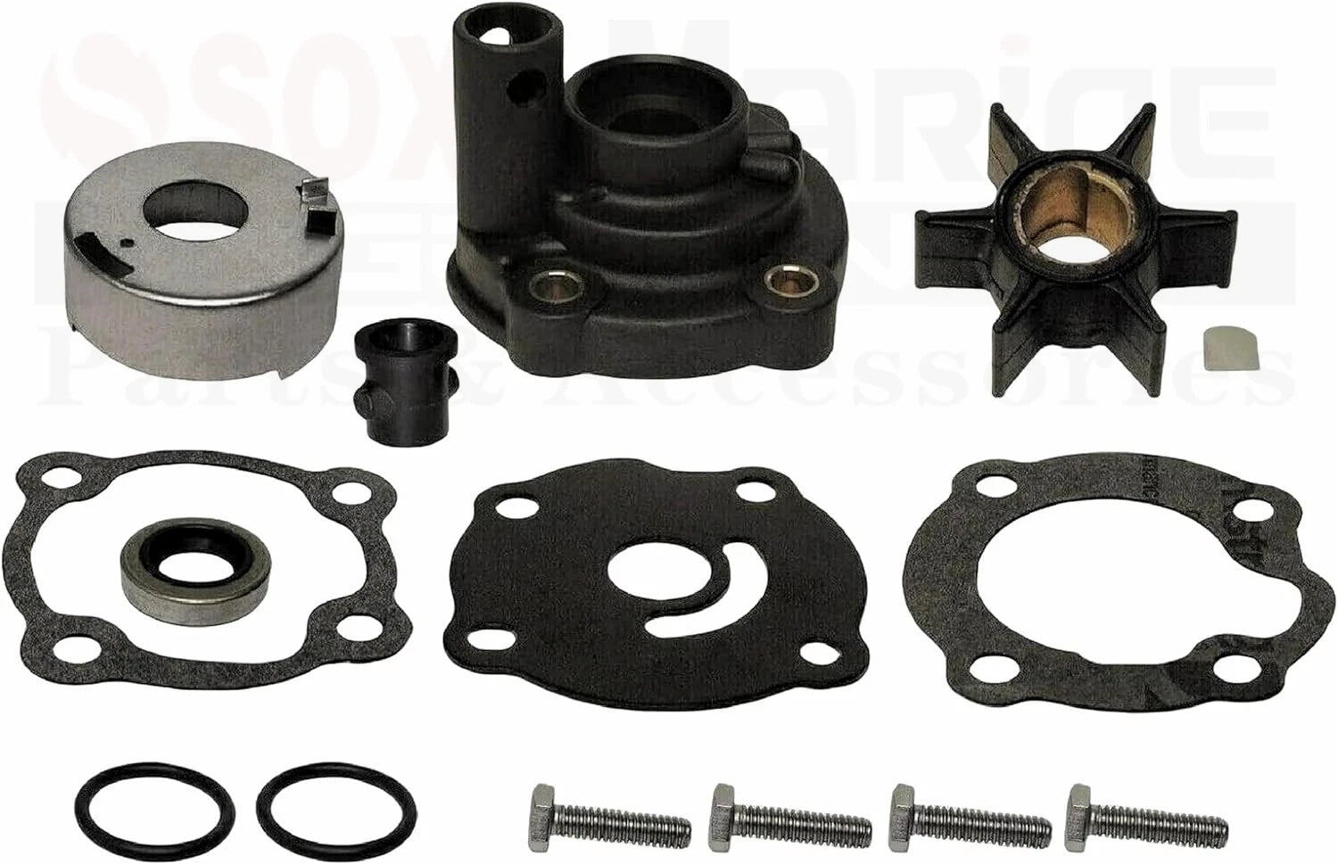 Water Pump Kit Impeller for Johnson Evinrude 18-28 HP (1979–1998) 0395270 395270