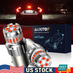 2X 1157 2057 Red LED Stop Signal Brake Tail Light for