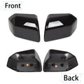 Mirror Covers for Ford F150 F-150 (2015–2020) Glossy Black