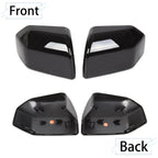 Mirror Covers for Ford F150 F-150 (2015–2020) Glossy Black