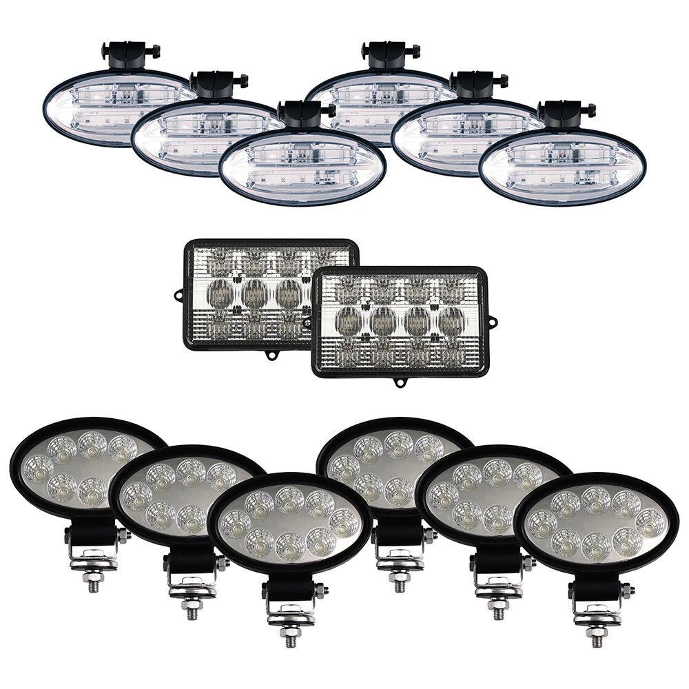 Flood Beam Light Kit for John Deere 9000 Series Combines (Pkg. of 2)