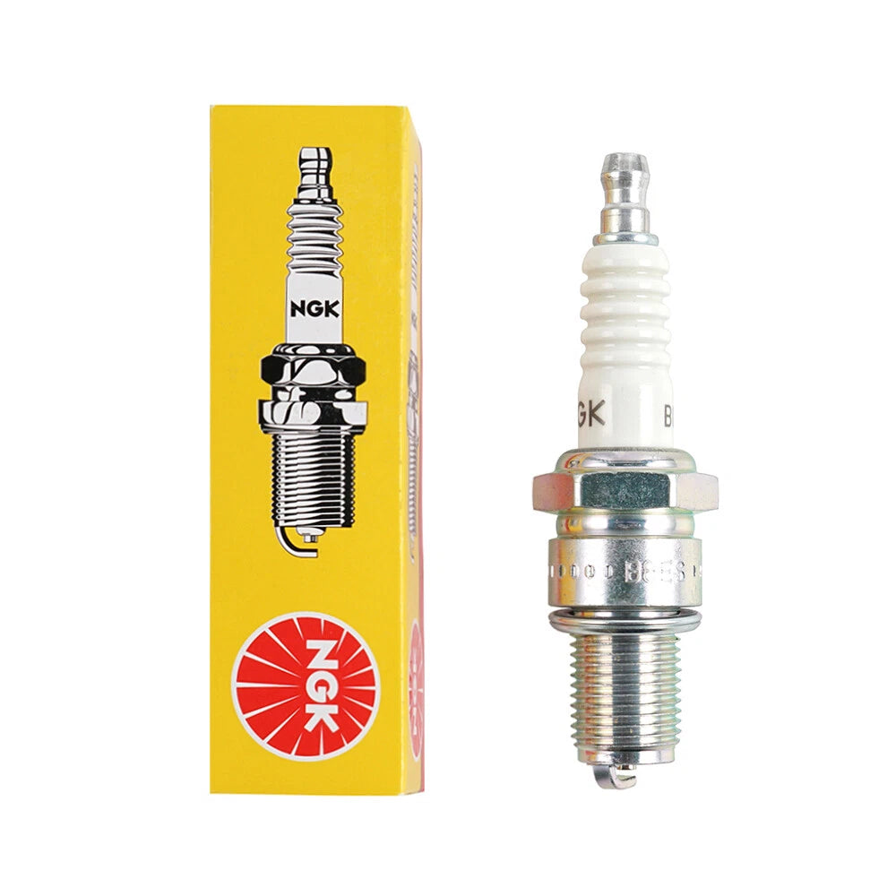 12X NGK B8ES Spark Plugs #2411 for Kawasaki Honda Yamaha Suzuki