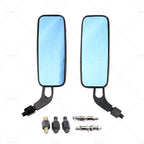8mm Motorcycle Mirror for Chopper Cruiser Bobber Racer Cafe Scooter