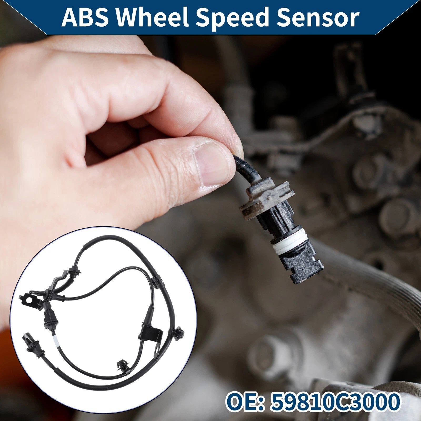 ABS Wheel Speed Sensor No. 59810C3000 for Hyundai Sonata (2011–2014)