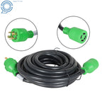 30 Amp Heavy Duty Generator Power Cord 25 Feet NEMA L14-30P/R