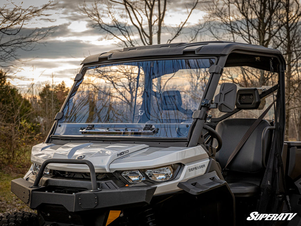 Scratch Resistant Vented Full Windshield for Can-Am Defender (2016–2023)