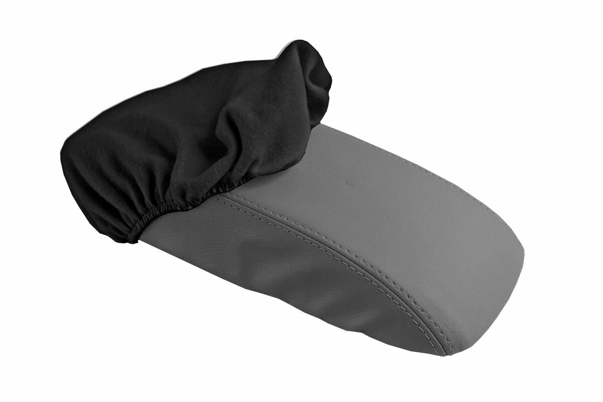 Fleece Console Lid Armrest Cover for Honda Accord (1998–2002) Black