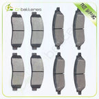 Front and Rear Brake Pads for Ford F250 Super Duty (2005–2007)