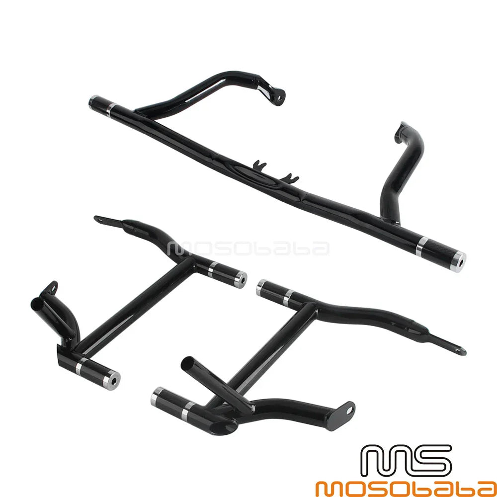 Saddlebag Guard Crash Bar for Harley Road King Police FLHP Road Glide ST (2008-2023)