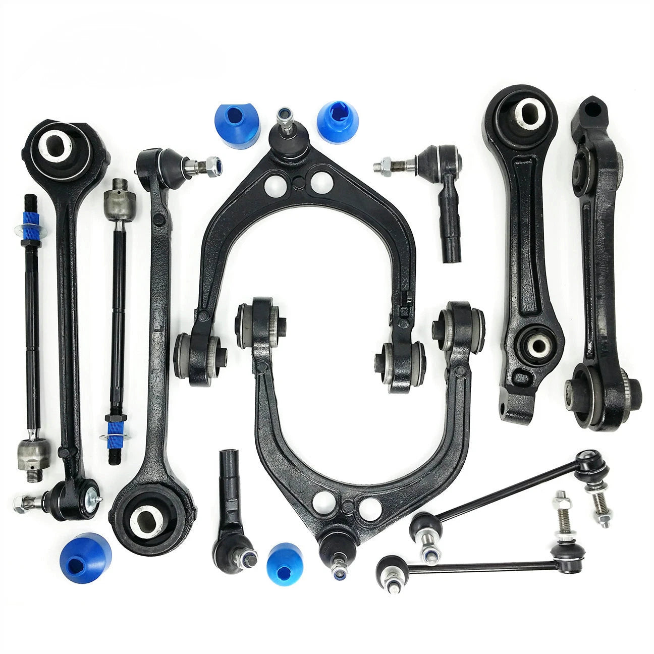 Set of 12 Control Arm Ball Joints Sway Bar Links for Dodge Charger Magnum (2005–2010)