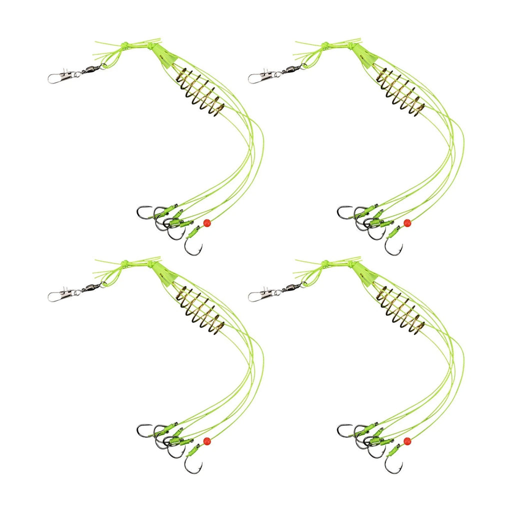 Hook Feeder Set of 7/8/9/10/11/12/13# Baits Cages Detachable Pin