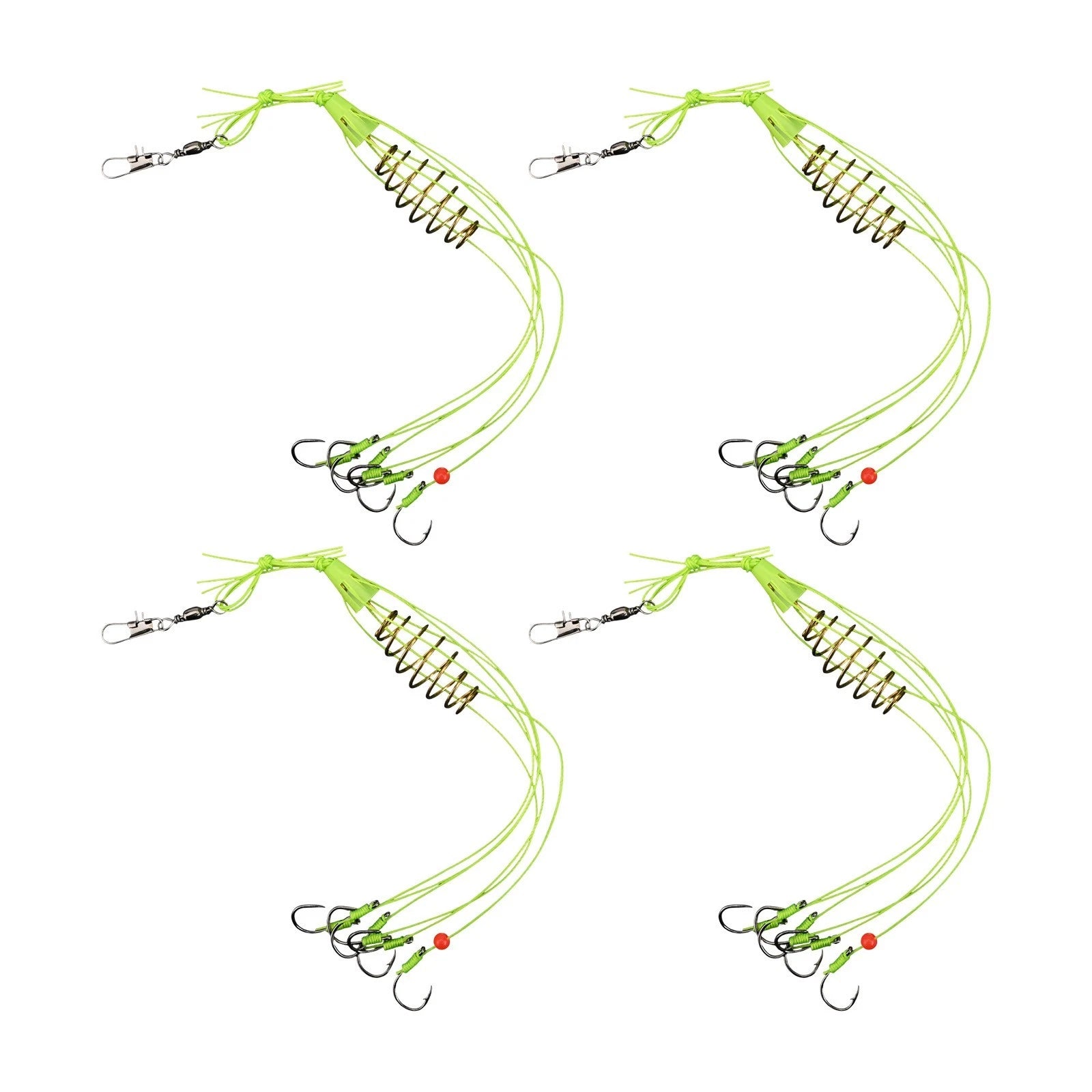 Hook Feeder Set of 7/8/9/10/11/12/13# Baits Cages Detachable Pin