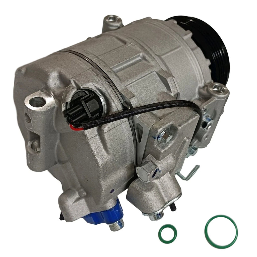 AC Compressor w/4-Groove Pulley for BMW 335d 525i 528i 530i 540i (2003–2011) 6917859
