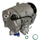 AC Compressor w/4-Groove Pulley for BMW 335d 525i 528i 530i 540i (2003–2011) 6917859