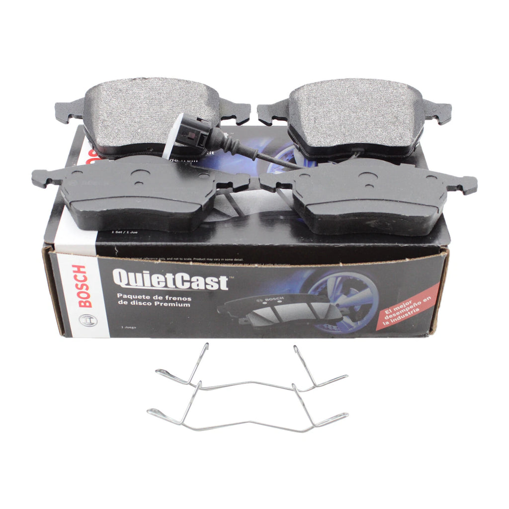 Front QuietCast Ceramic Brake Pads for Bosch (BC687A)