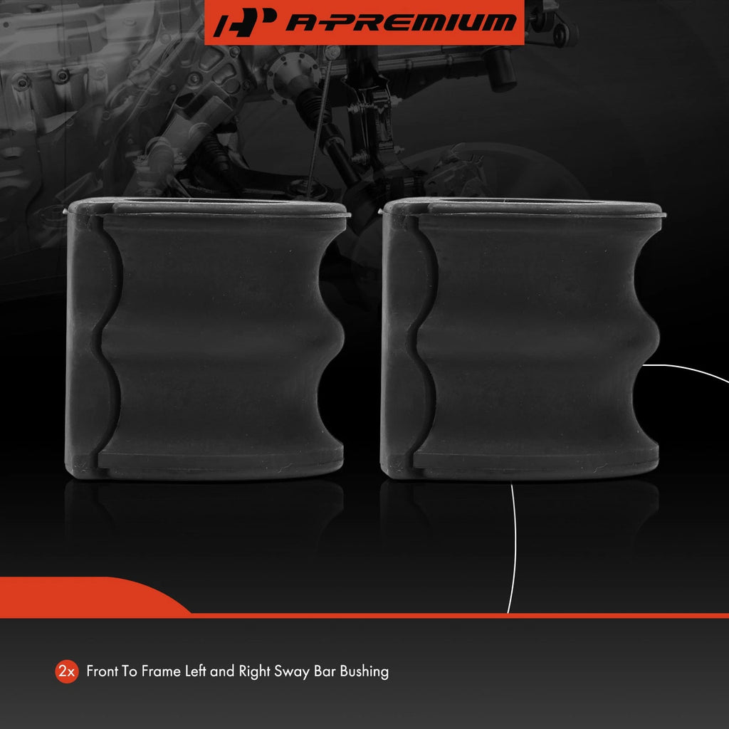 2X Front Sway Bar Bushing Kit for Nissan Frontier Pathfinder (1998-2023)