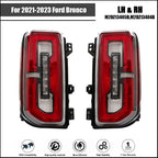 LED Tail Lights Assembly for Ford Bronco (2021–2023) Pair