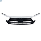 Front Bumper Upper Grille with Chrome Trim for Honda Odyssey (2021-2023)