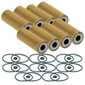 Set of 8 Engine Oil Filters for Ford Lincoln V6 Turbo