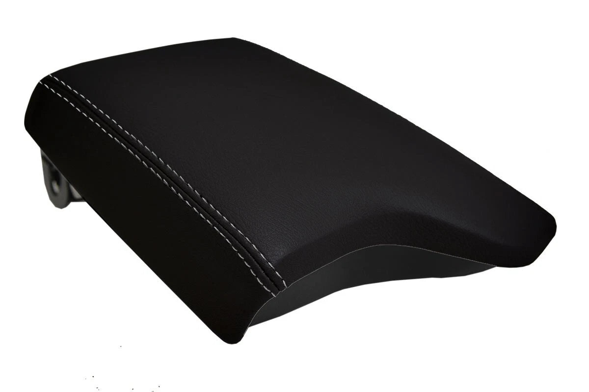 Console Lid Armrest Cover for Ford Ranger (2019–2020) Gray Stitch